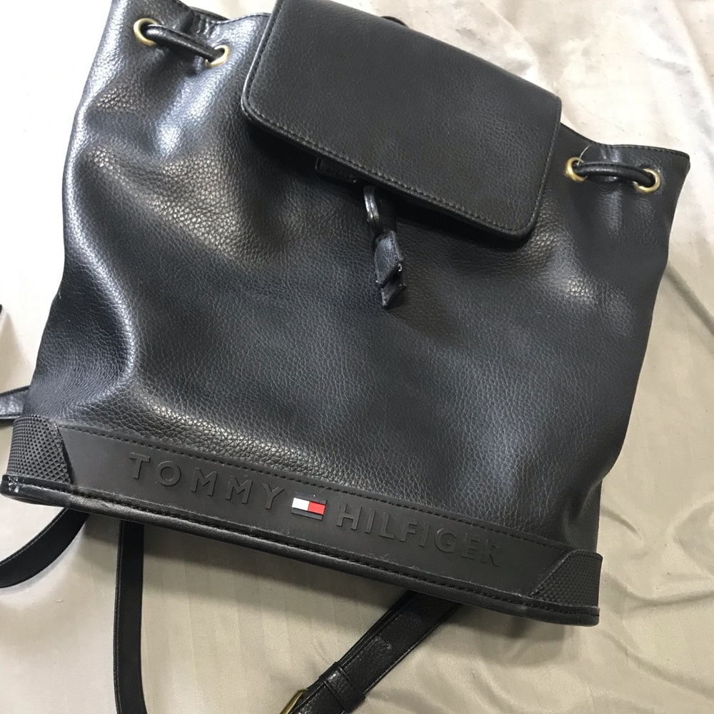 Tommy Hilfiger leather mini backpack